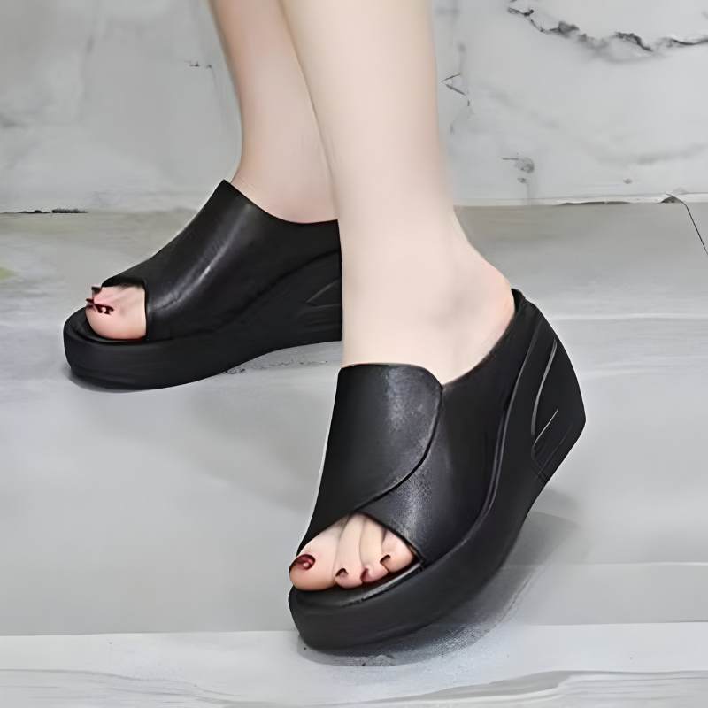 Alina™ – Bekväma ortopediska sandaler med kilklack
