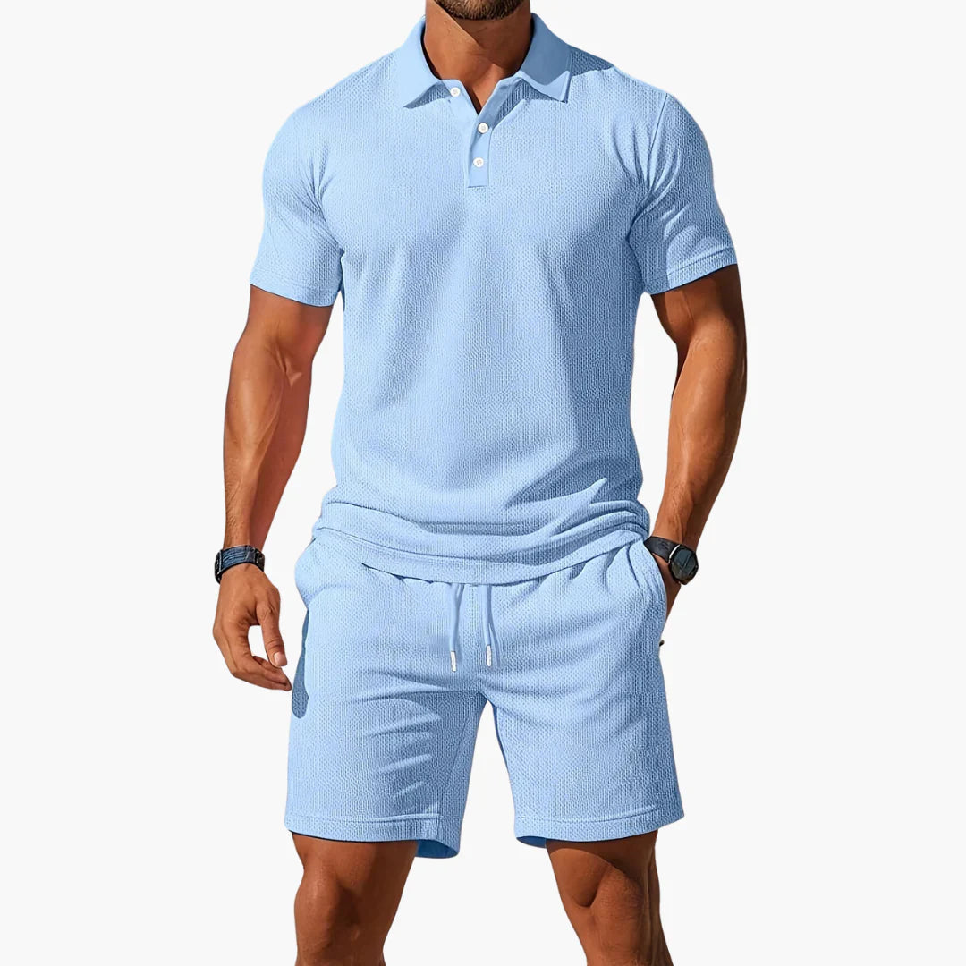 Julius™ – Stilig Sommarset med Polotröja