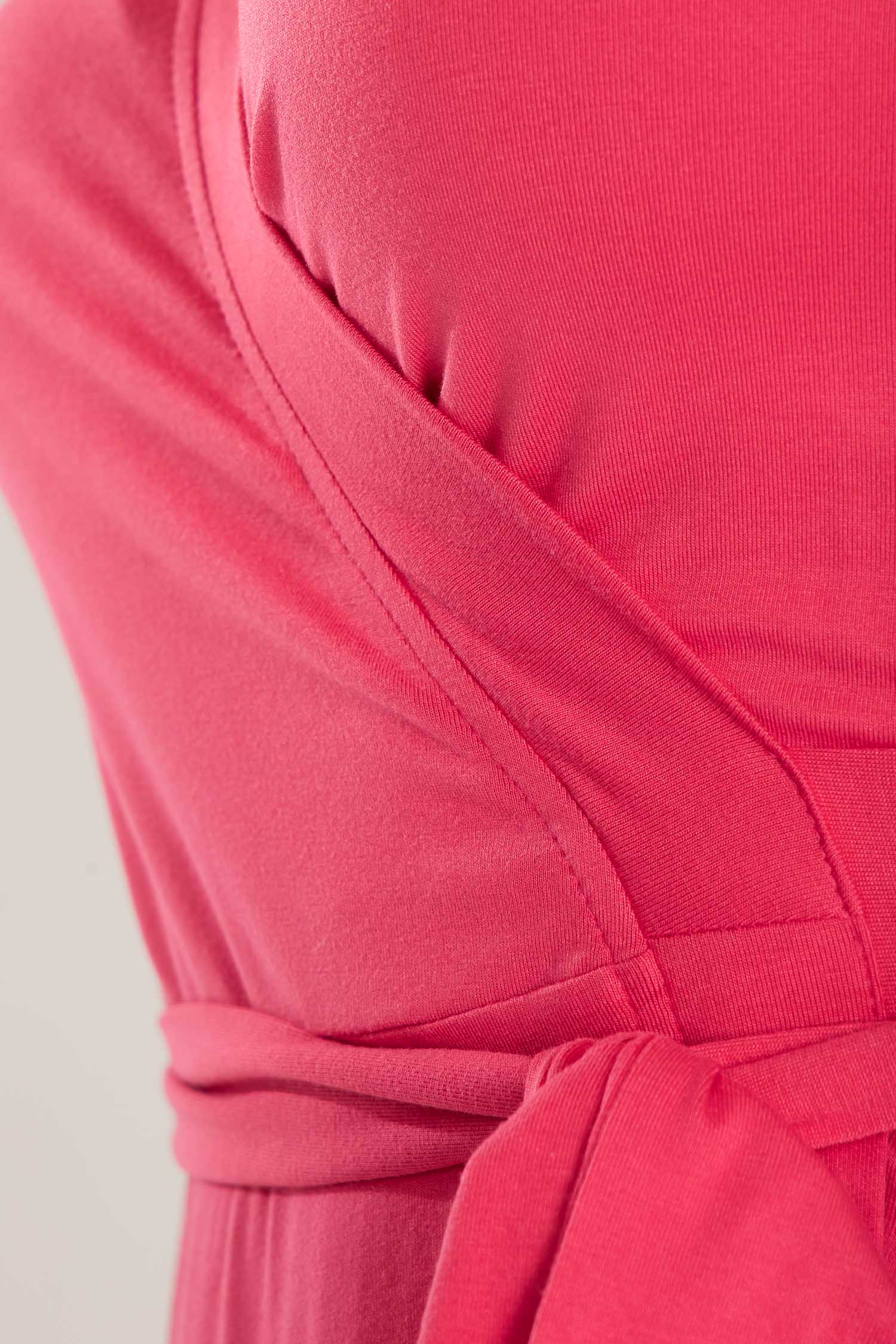 Bianca™ – Omlottklänning i midilängd – Blush Pink