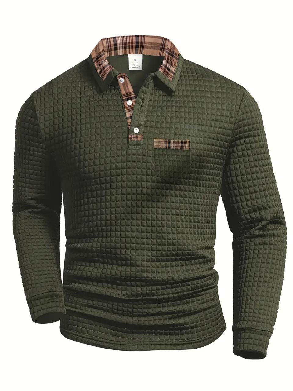 Birger™ – Rutmönstrad pikétröja med tidlös stil