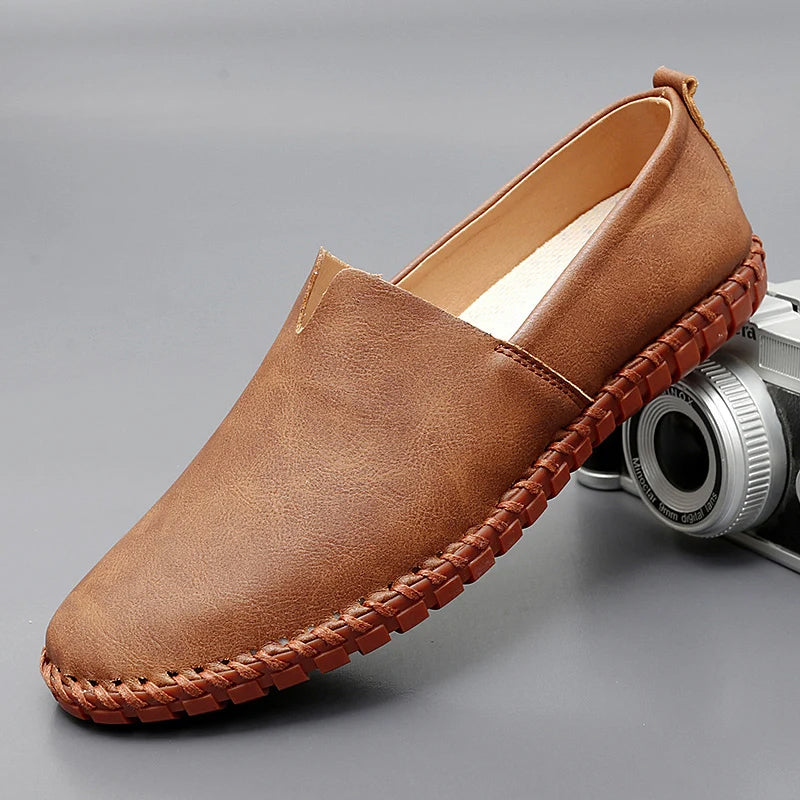 Vilgot™ – Handgjorda Läderloafers för Män