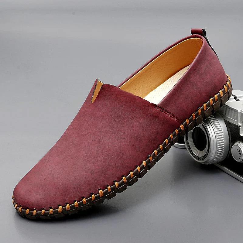 Vilgot™ – Handgjorda Läderloafers för Män
