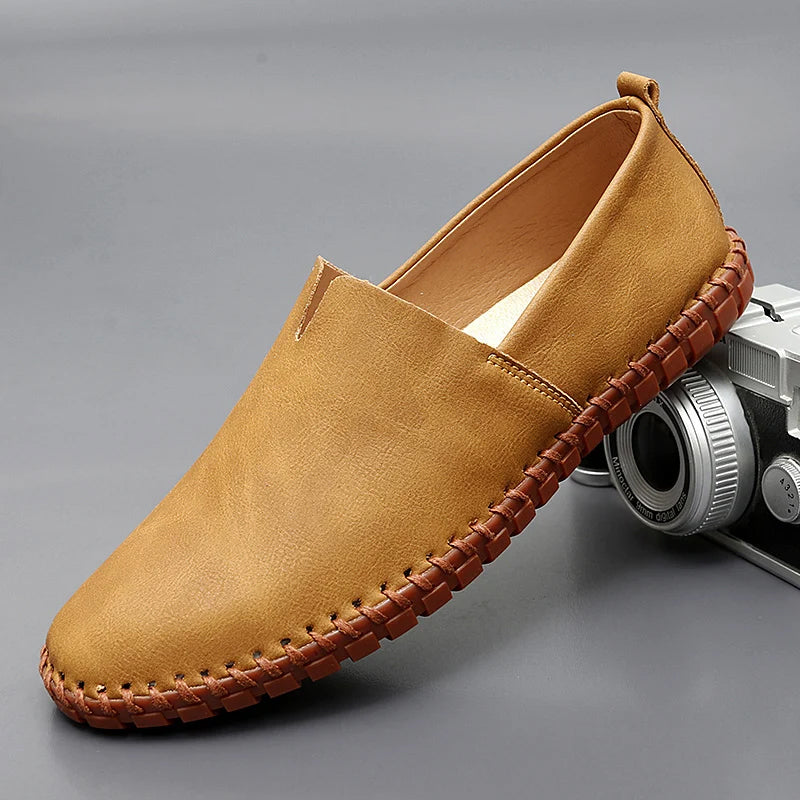 Vilgot™ – Handgjorda Läderloafers för Män