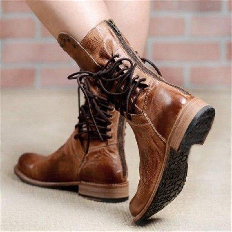 Jorunn™ – Robust mockastövel med vintage-look