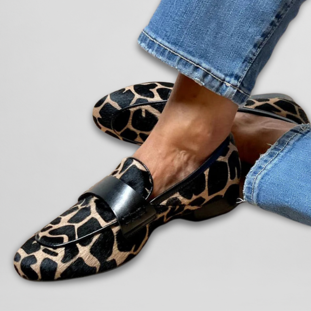 Melodie™ – Djurmönstrade loafers för kvinnor