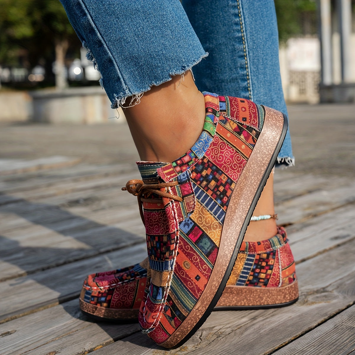 Annika™ – Färgglada och Bekväma Sneakers