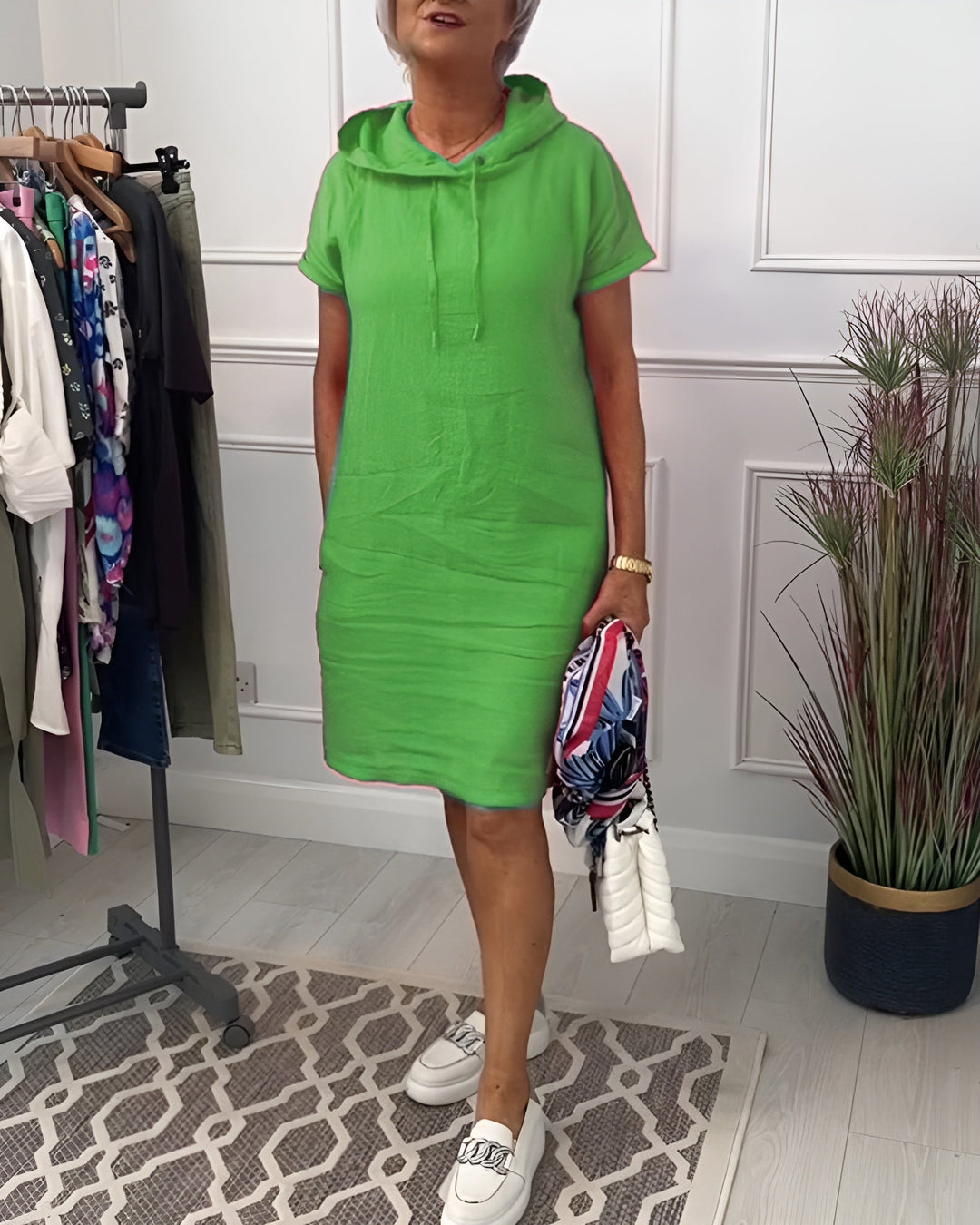 Patricia™ – Avslappnad hoodieklänning för kvinnor