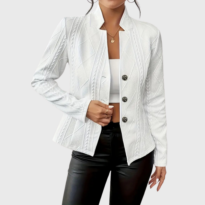 Klara™ – Blazer med Eleganta Detaljer