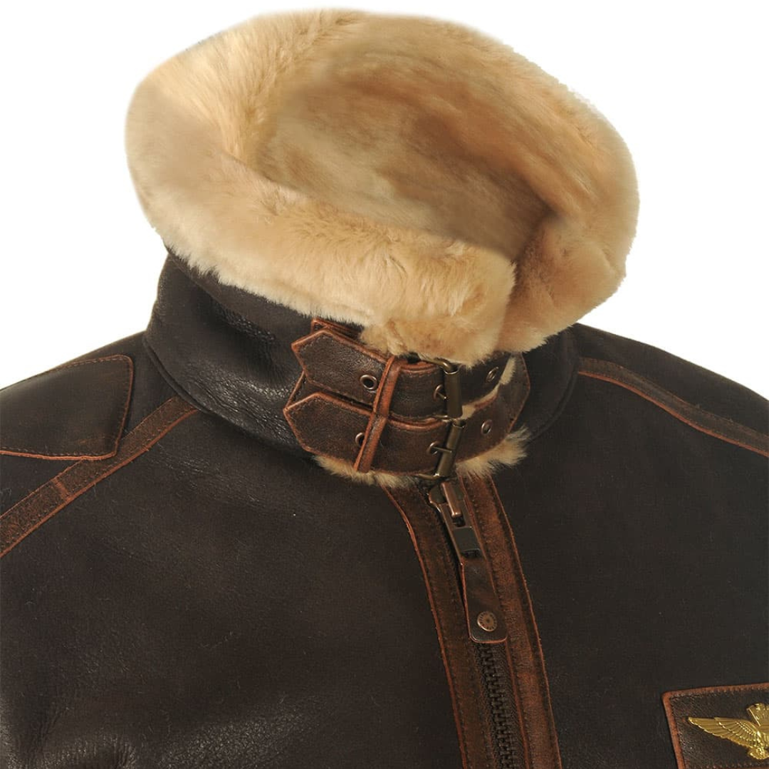 Sigfrid™ – Klassisk pilotjacka i äkta vintagestil