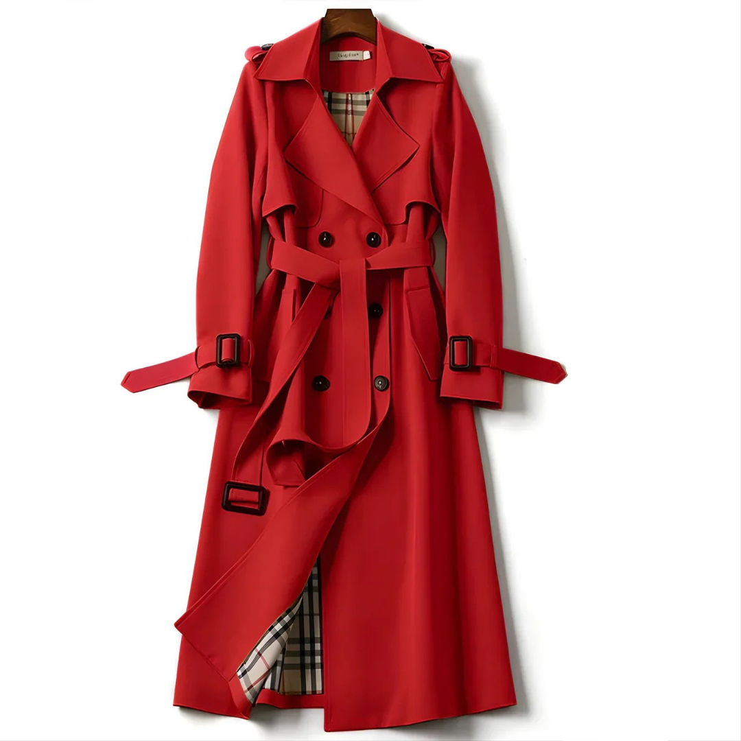 Ellinor™ – Klassisk trenchcoat med tidlös elegans