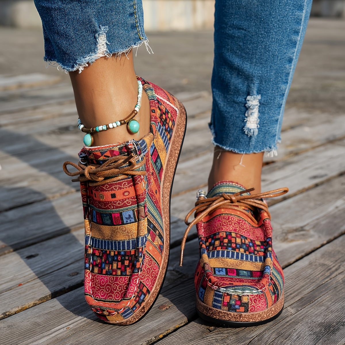 Annika™ – Färgglada och Bekväma Sneakers