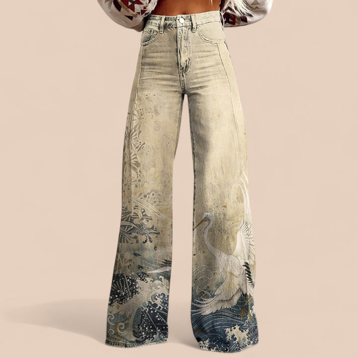 Nellvia™ – Färgglada konstbyxor med karaktär