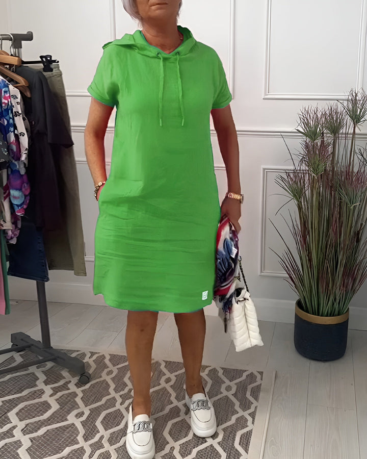 Patricia™ – Avslappnad hoodieklänning för kvinnor