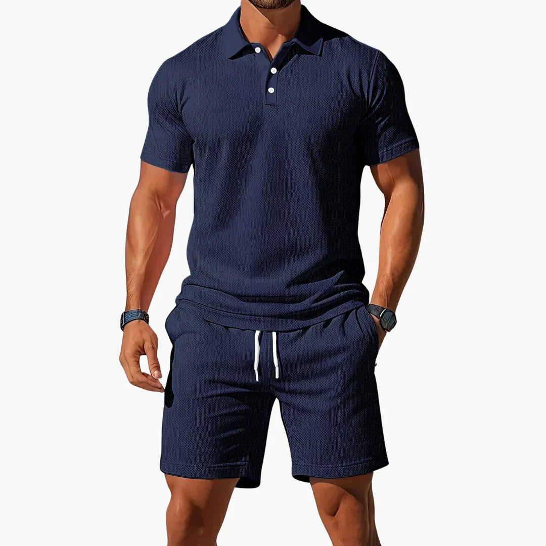 Julius™ – Stilig Sommarset med Polotröja