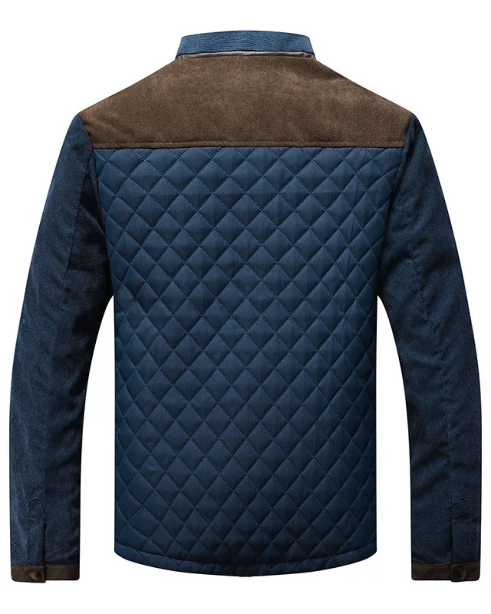 Sune™ – Klassisk quiltad jacka med mockadetaljer