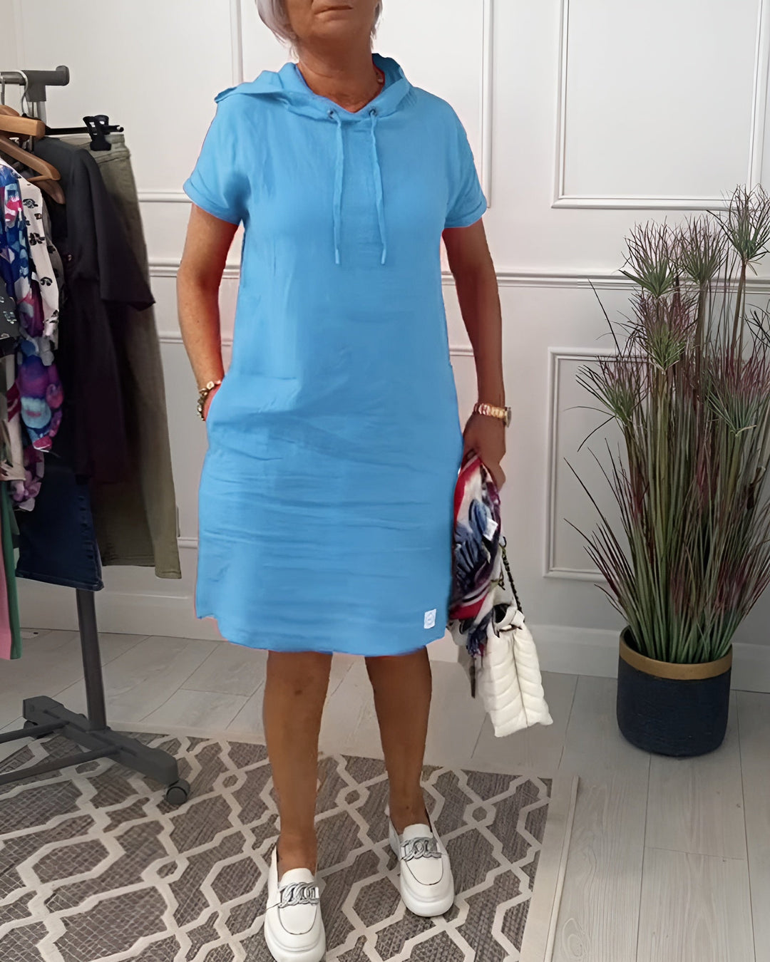 Patricia™ – Avslappnad hoodieklänning för kvinnor