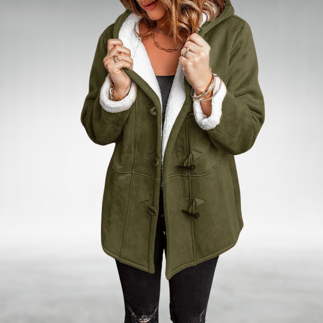 Hedda™ – Varm Jacka med Fleecefodring