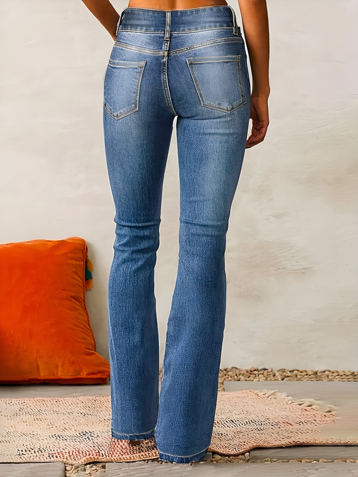 Isabel™ | High-Waisted Flared Jeans