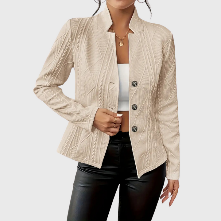 Klara™ – Blazer med Eleganta Detaljer