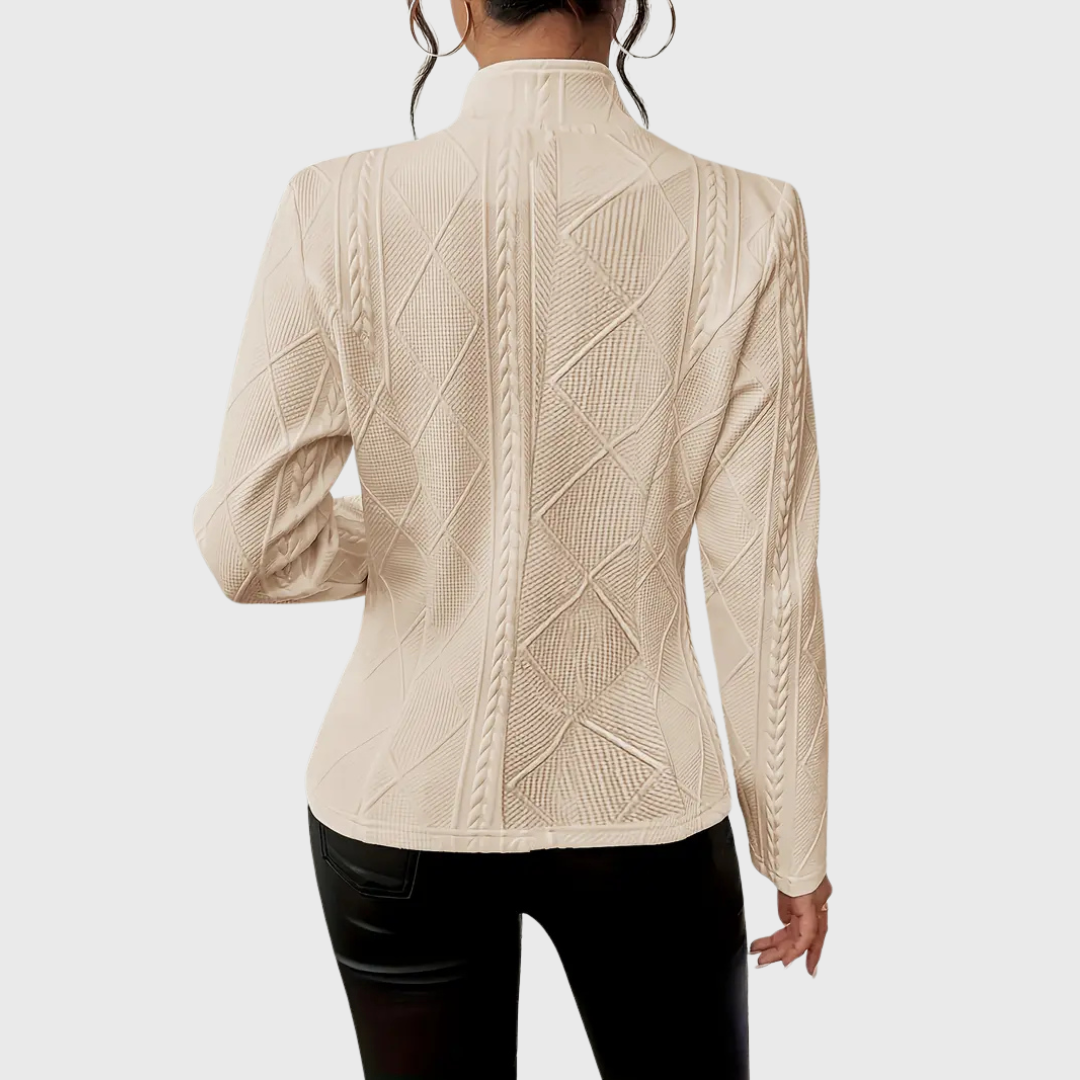 Klara™ – Blazer med Eleganta Detaljer