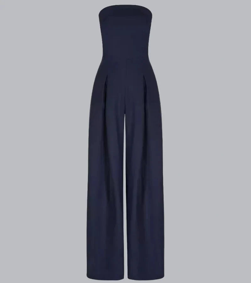 Tilde™ – Elegant axelbandslös byxdress