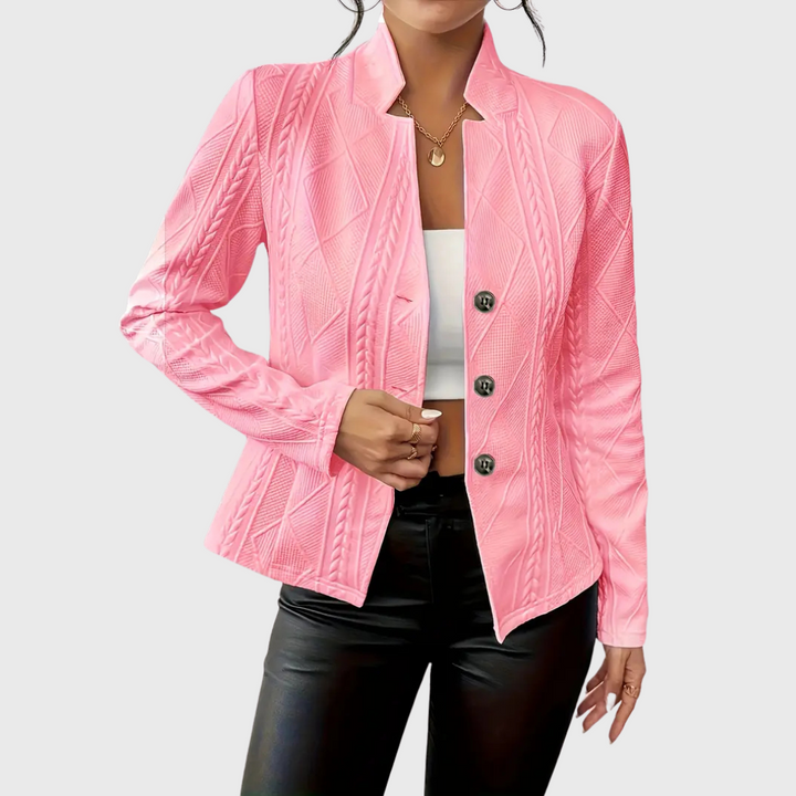 Klara™ – Blazer med Eleganta Detaljer