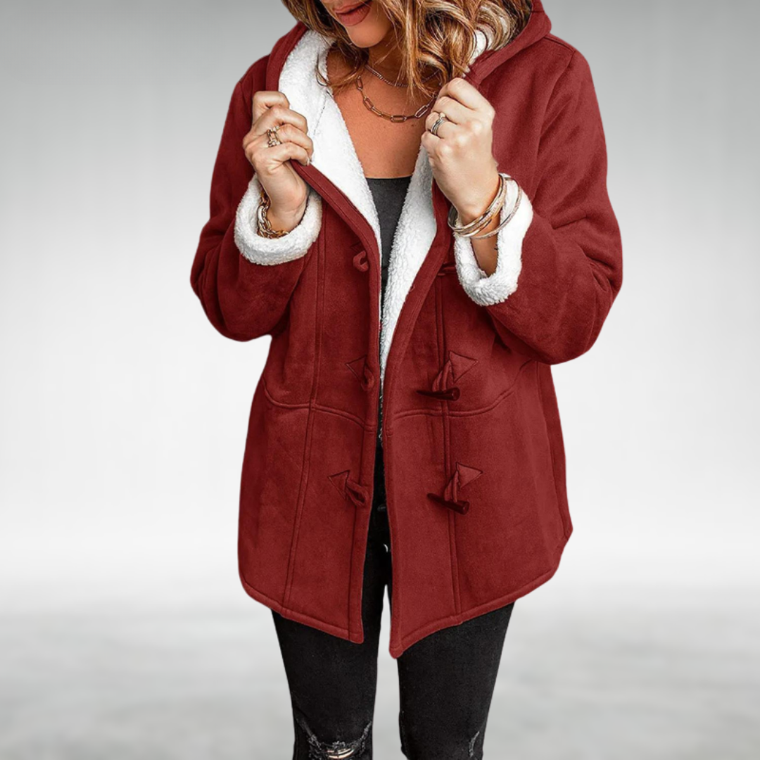 Hedda™ – Varm Jacka med Fleecefodring