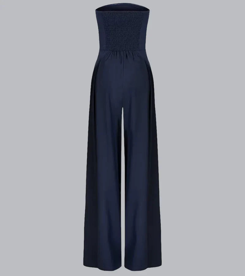 Tilde™ – Elegant axelbandslös byxdress