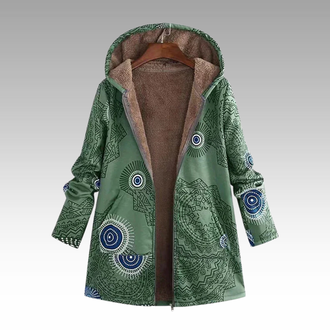 Alfhild™ – Varm och Mjuk Hoodiejacka