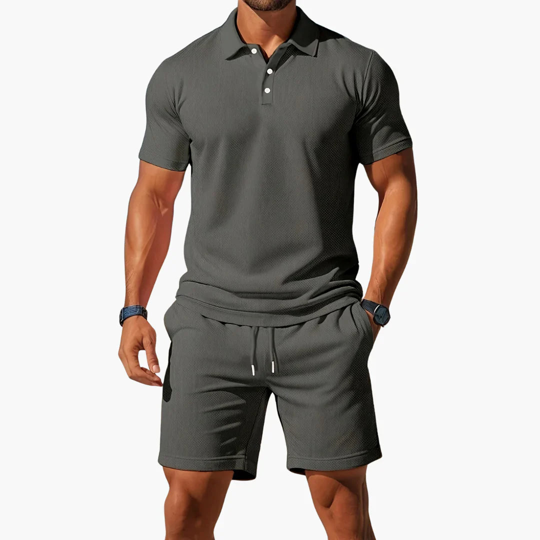 Julius™ – Stilig Sommarset med Polotröja