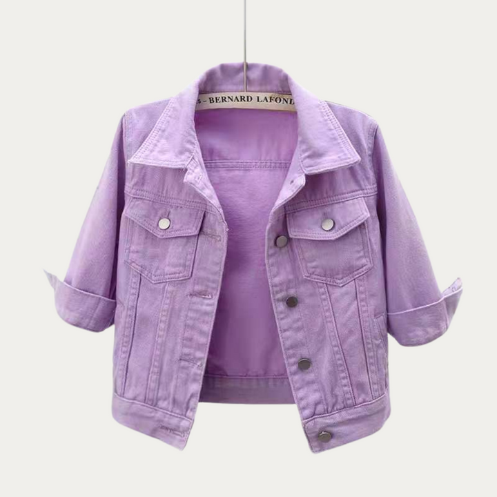 Nellie™ – Damens klassiska jeansjacka