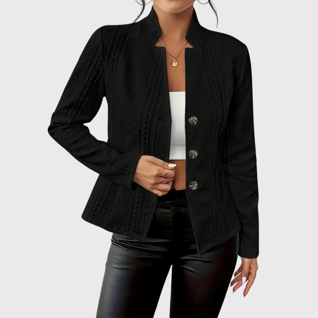 Klara™ – Blazer med Eleganta Detaljer