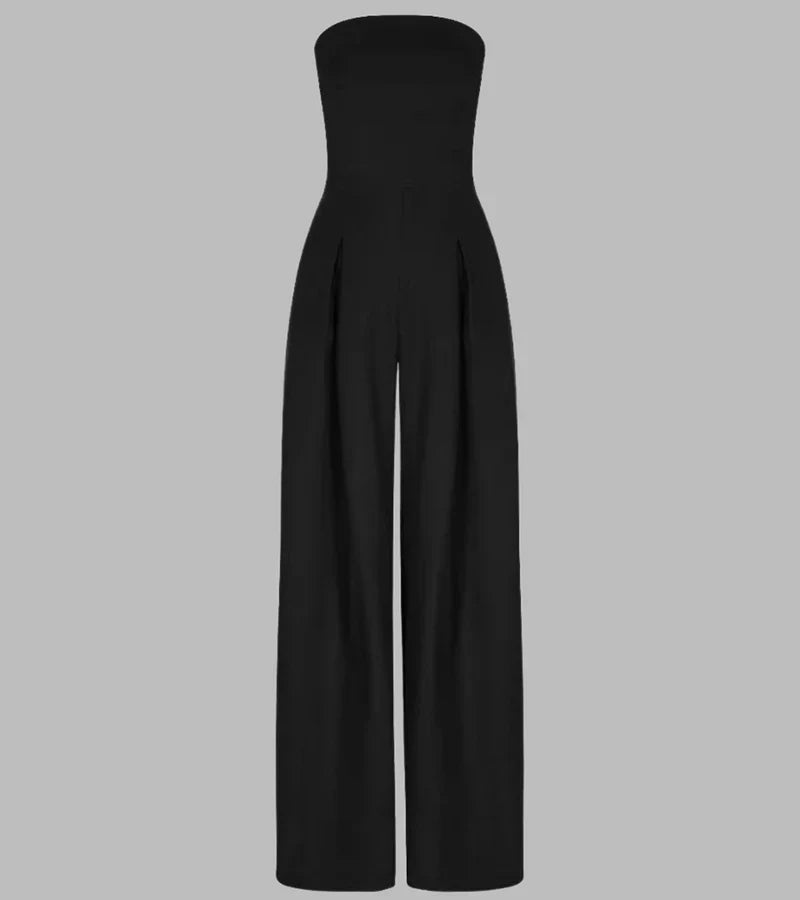 Tilde™ – Elegant axelbandslös byxdress