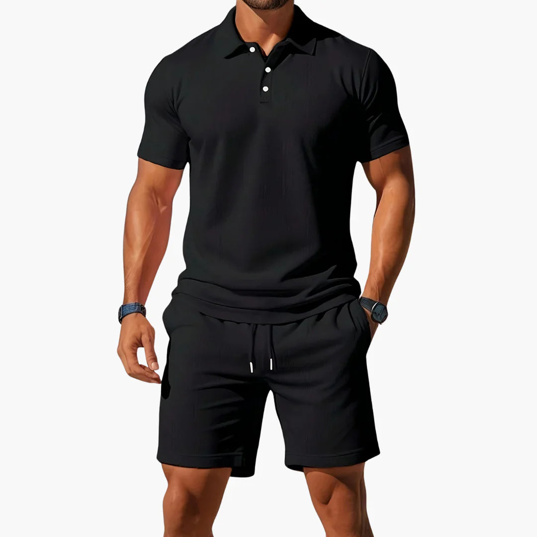 Julius™ – Stilig Sommarset med Polotröja