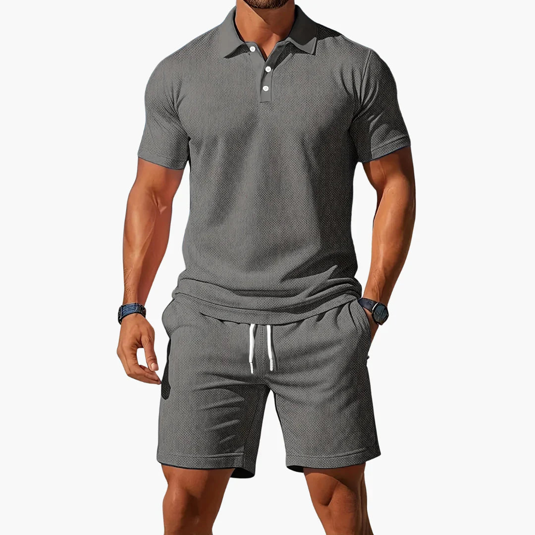Julius™ – Stilig Sommarset med Polotröja