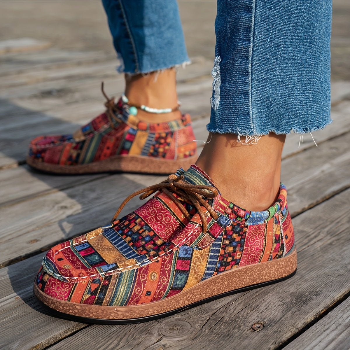 Annika™ – Färgglada och Bekväma Sneakers