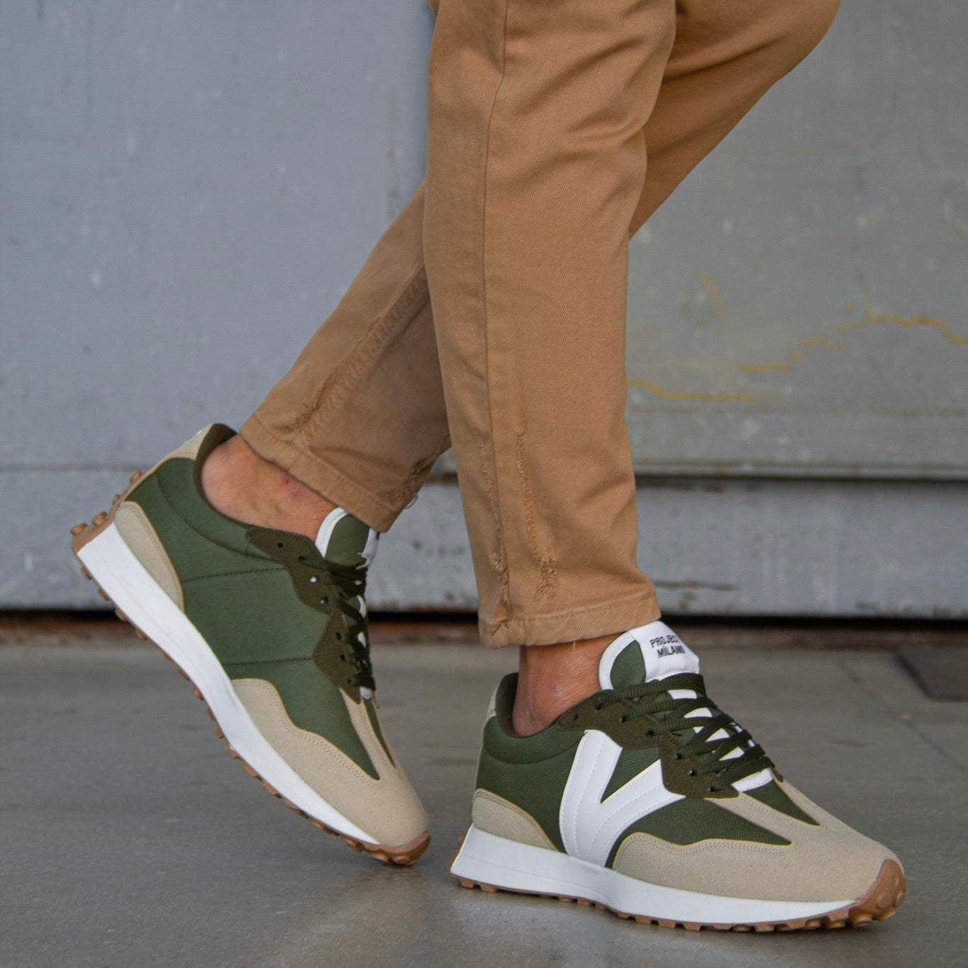 Mattis™ – Sportiga sneakers i mocka och mesh