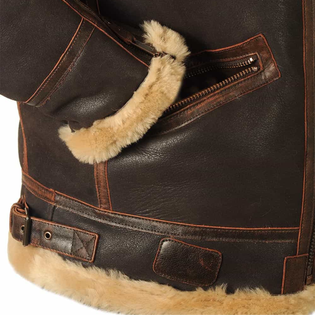 Sigfrid™ – Klassisk pilotjacka i äkta vintagestil