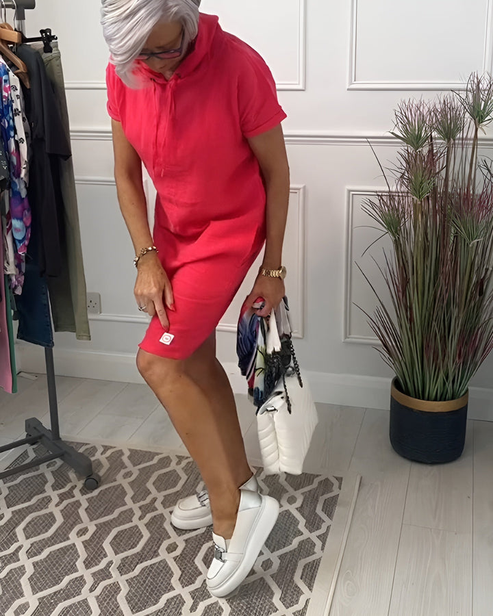 Patricia™ – Avslappnad hoodieklänning för kvinnor