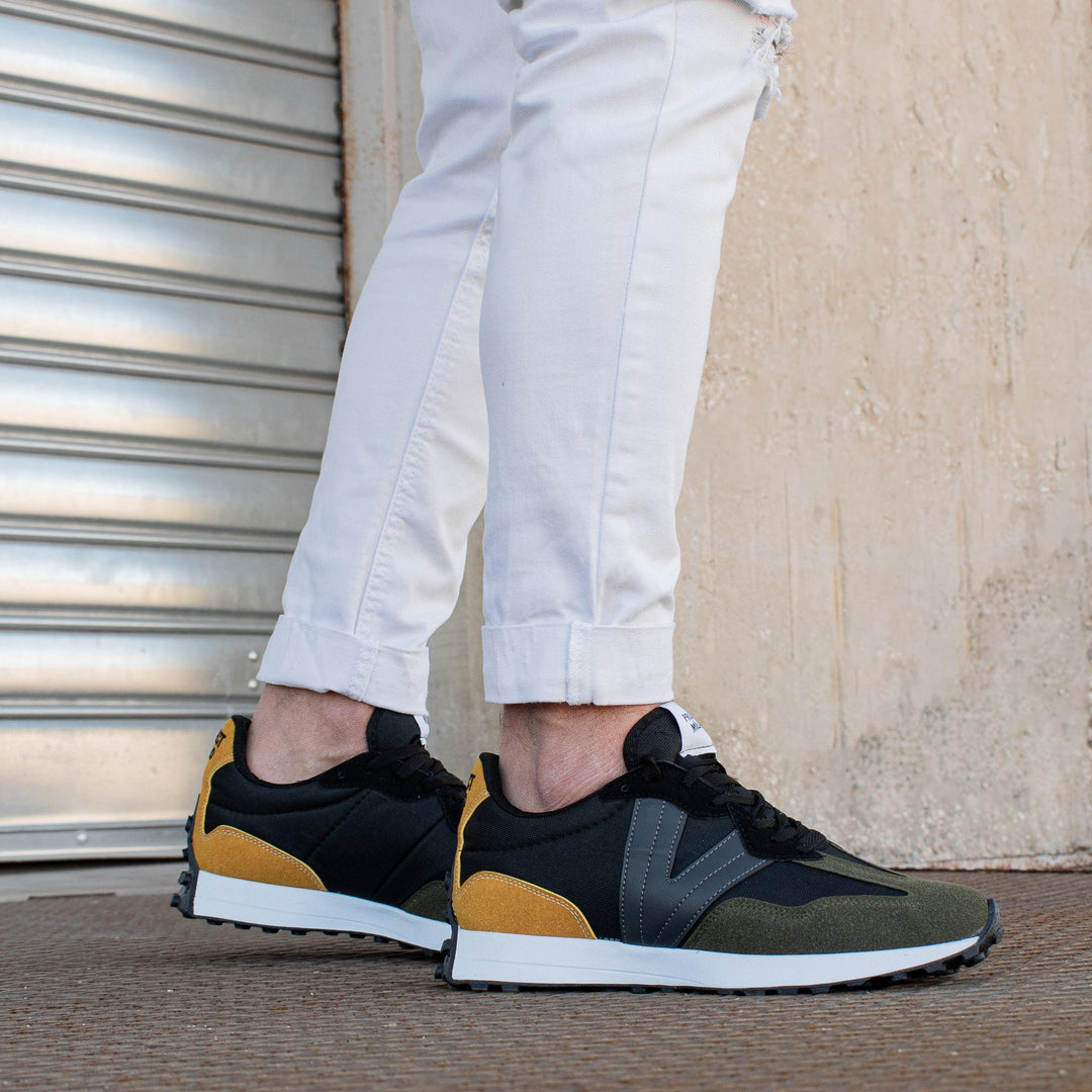 Mattis™ – Sportiga sneakers i mocka och mesh