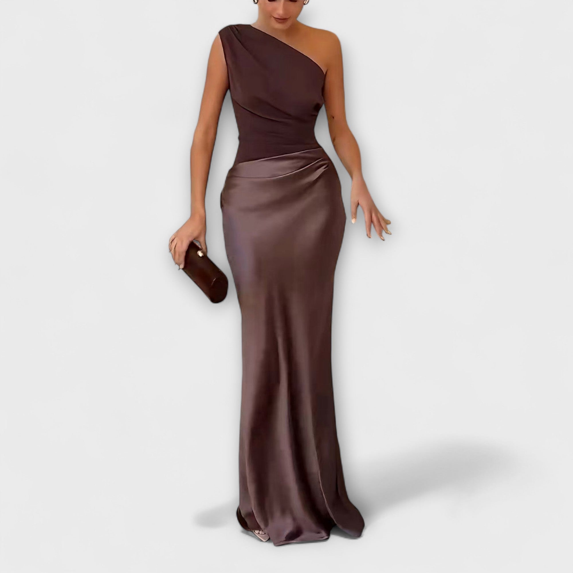 Almira™ – Enaxlad elegant maxiklänning