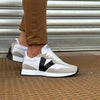 Mattis™ – Sportiga sneakers i mocka och mesh