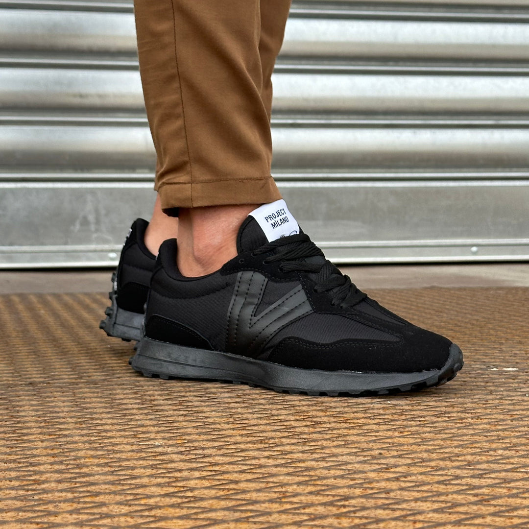 Mattis™ – Sportiga sneakers i mocka och mesh