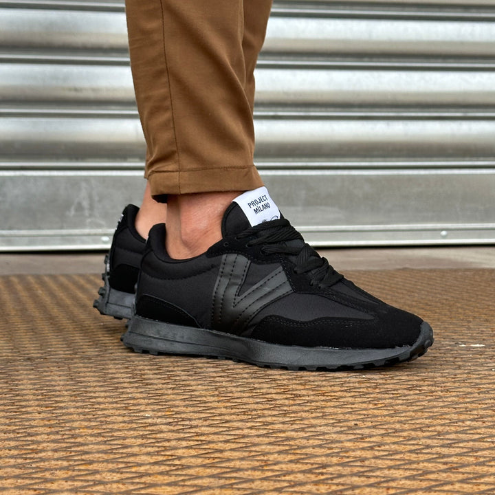 Mattis™ – Sportiga sneakers i mocka och mesh