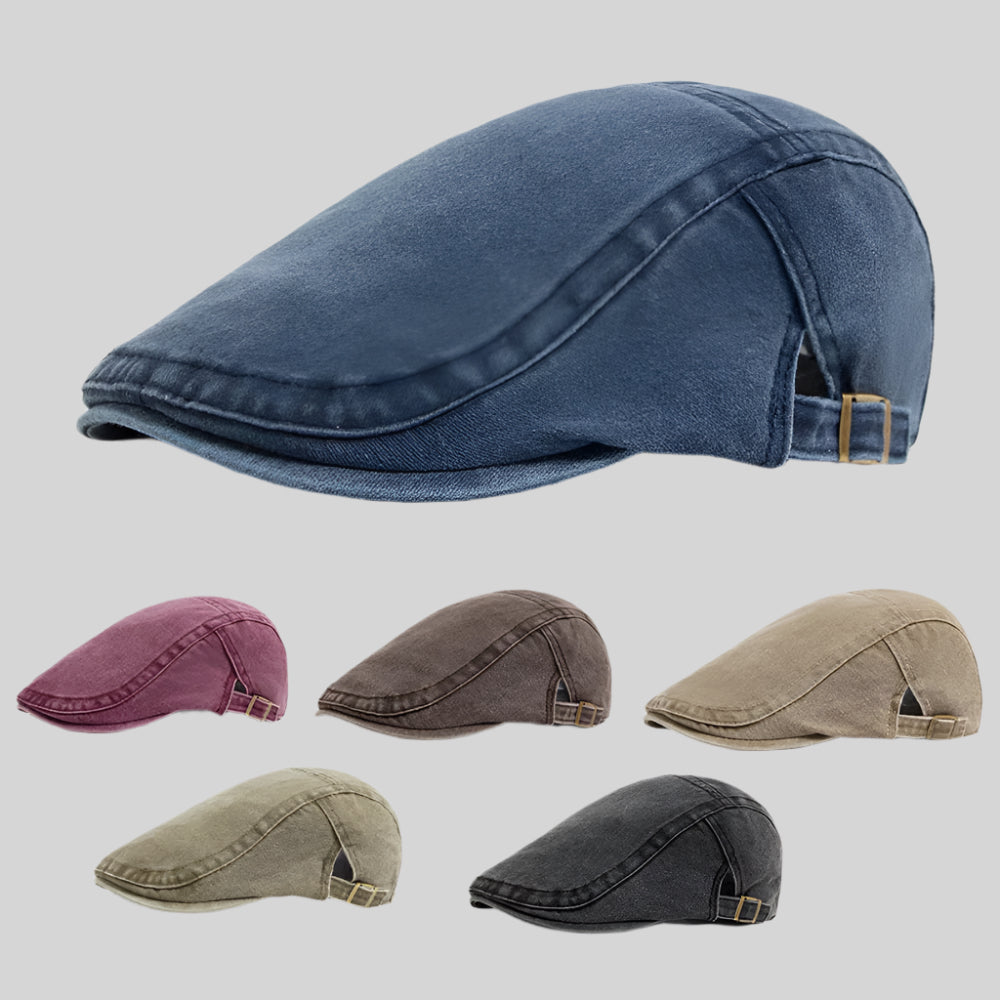 William™ | Ajattoman tyylikäs flatcap miehille