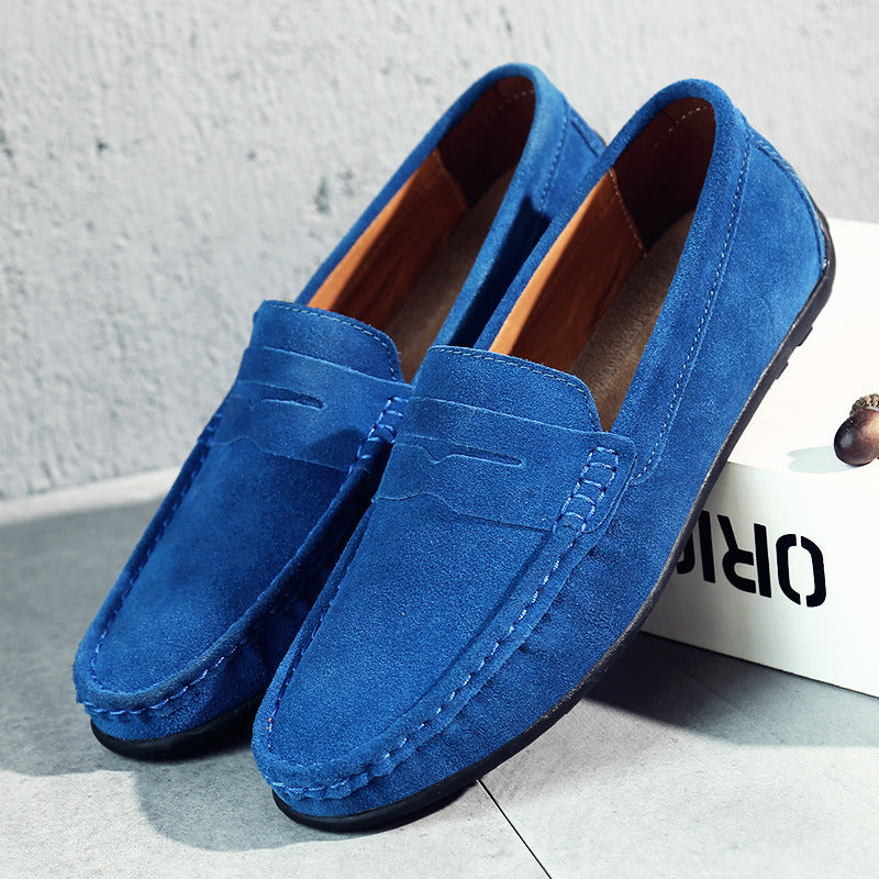 Christian™ – Retro loafers i mocka för män