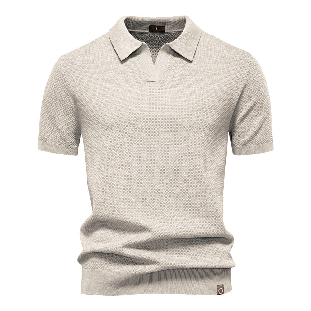 Malte™ – Strukturerad Pikétröja