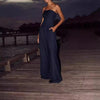 Tilde™ – Elegant axelbandslös byxdress
