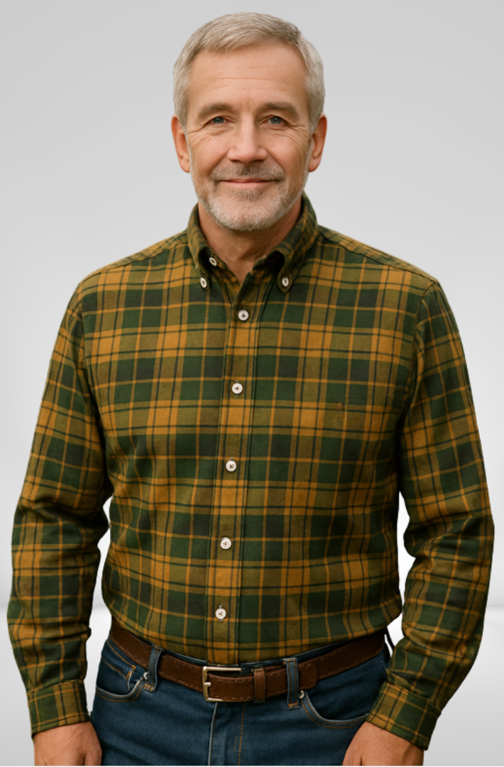 Robert™ – Klassisk rutig skjorta med tidlös charm