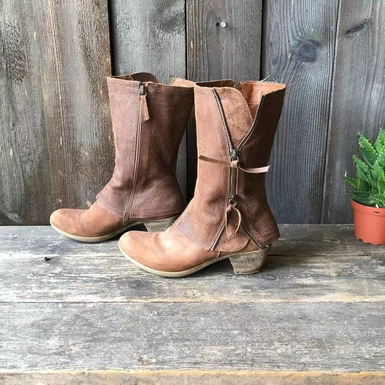 Vilhelmina™ – Klassiska höststövlar i vintagestil